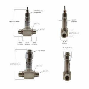 core-sensors-cs54-non-incendive-differential-pressure-transducer-dimensional-information