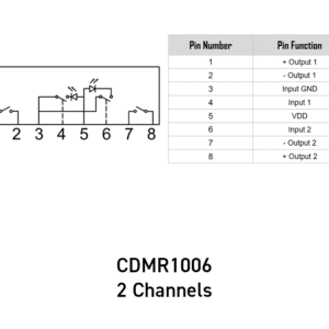 isocom-cdmr1006-pin-function